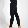 High Waisted Alosoft Lounge Legging - Black