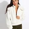 Foxy Sherpa Jacket - Ivory
