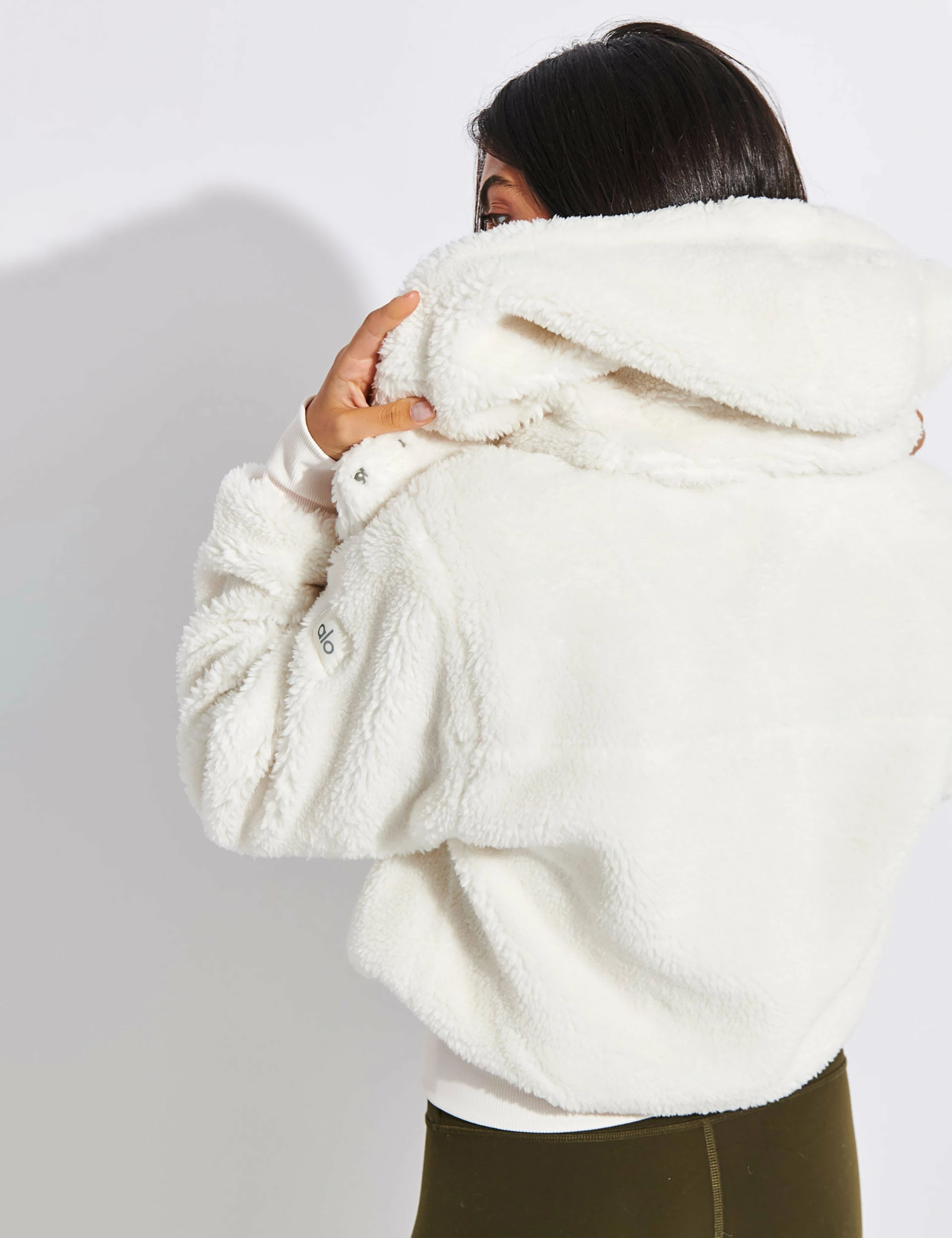 Foxy Sherpa Jacket - Ivory - Image 3