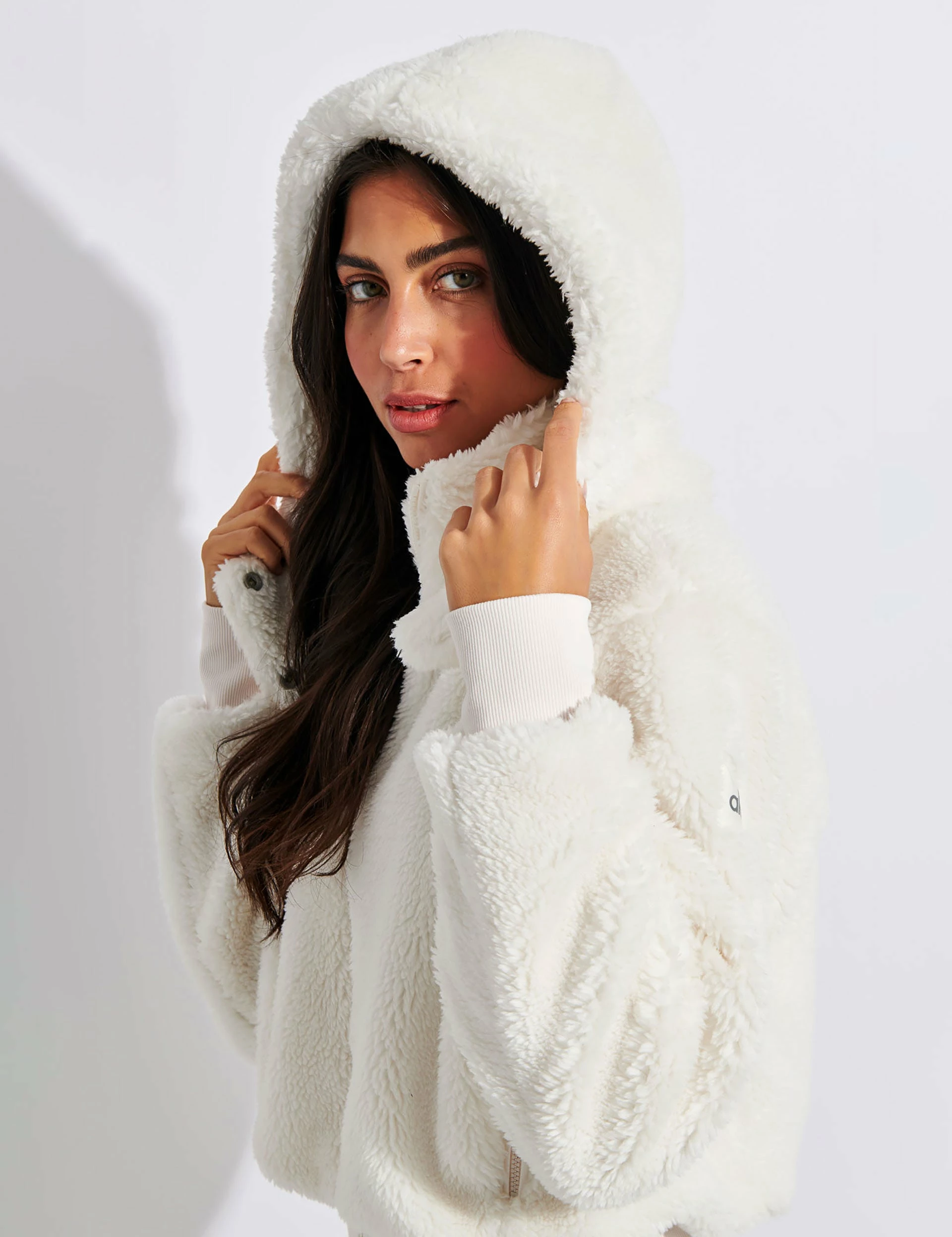 Foxy Sherpa Jacket - Ivory - Image 4
