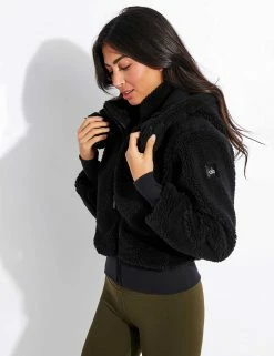 Foxy Sherpa Jacket - Black