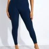 Beyond Yoga Spacedye At Your Leisure High Waisted Midi Legging - Nocturnal Navy