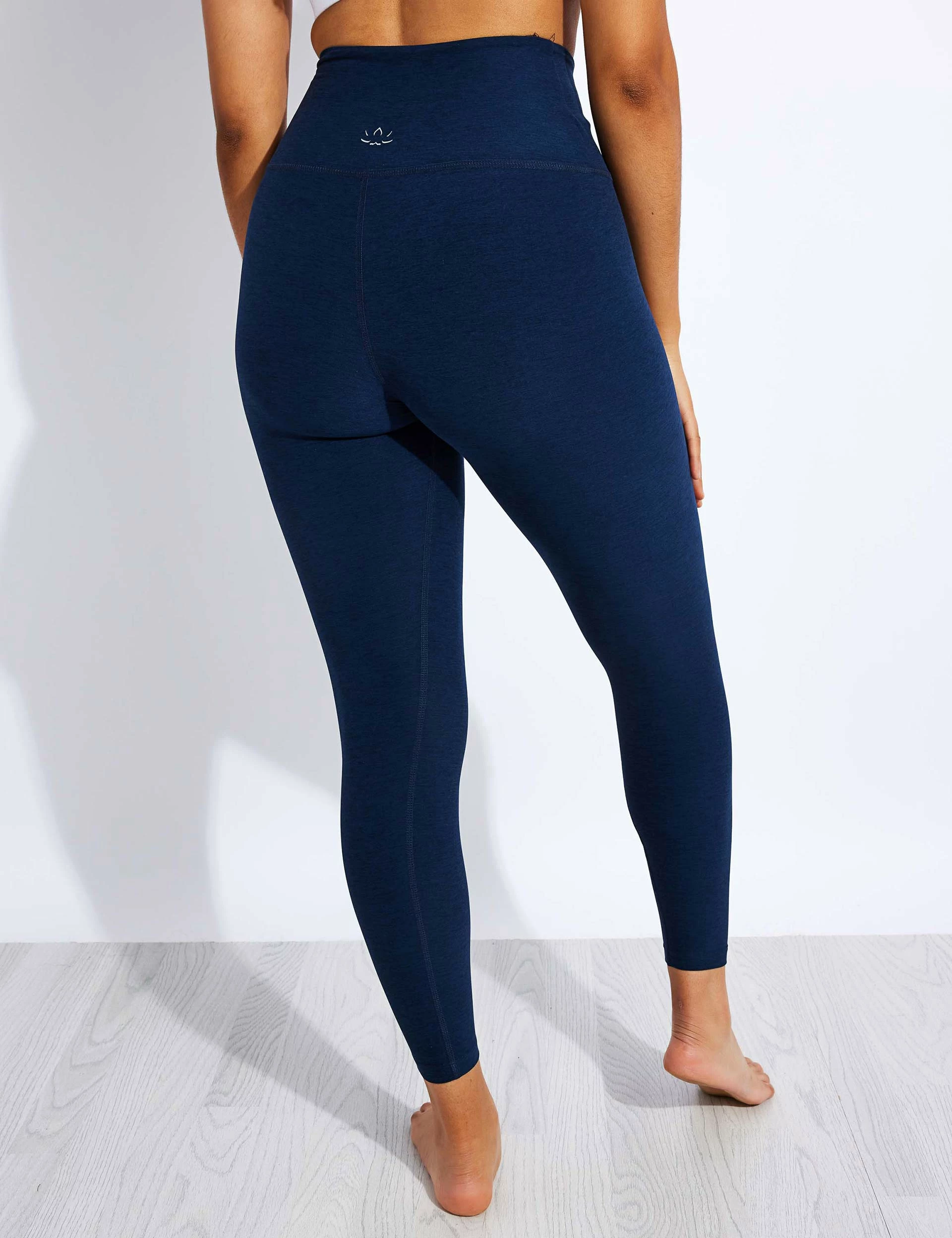 Beyond Yoga Spacedye At Your Leisure High Waisted Midi Legging - Nocturnal Navy - Image 2