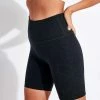 Beyond Yoga Spacedye Biker Short - Darkest Night