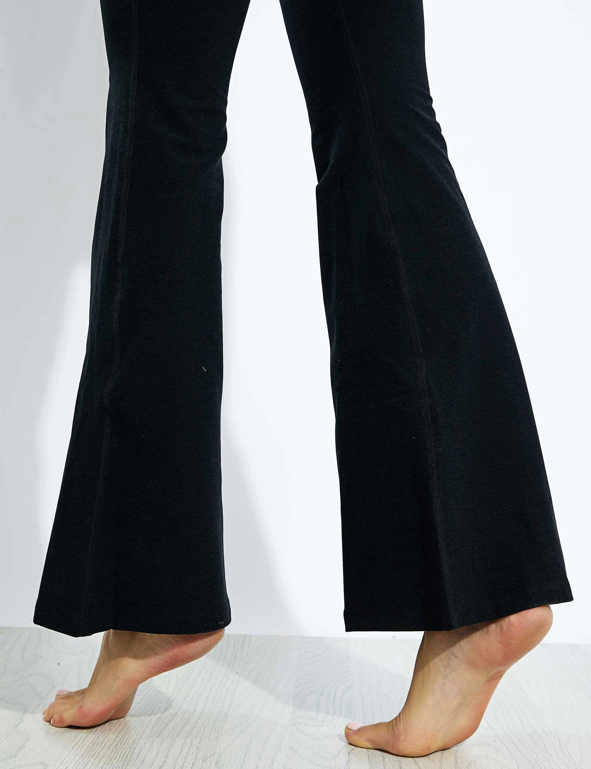 Beyond Yoga Spacedye High Waisted All Day Flare Pant - Darkest Night - Image 4