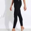 Good Karma High Waisted 7/8 Legging - Onyx