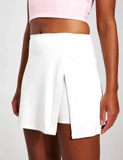 Girlfriend Collective FLOAT Ultralight Split Skort - Ivory