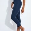 Girlfriend Collective Compressive High Waisted 7/8 Legging - Midnight