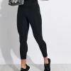 Girlfriend Collective FLOAT High Waisted 7/8 Legging - Black