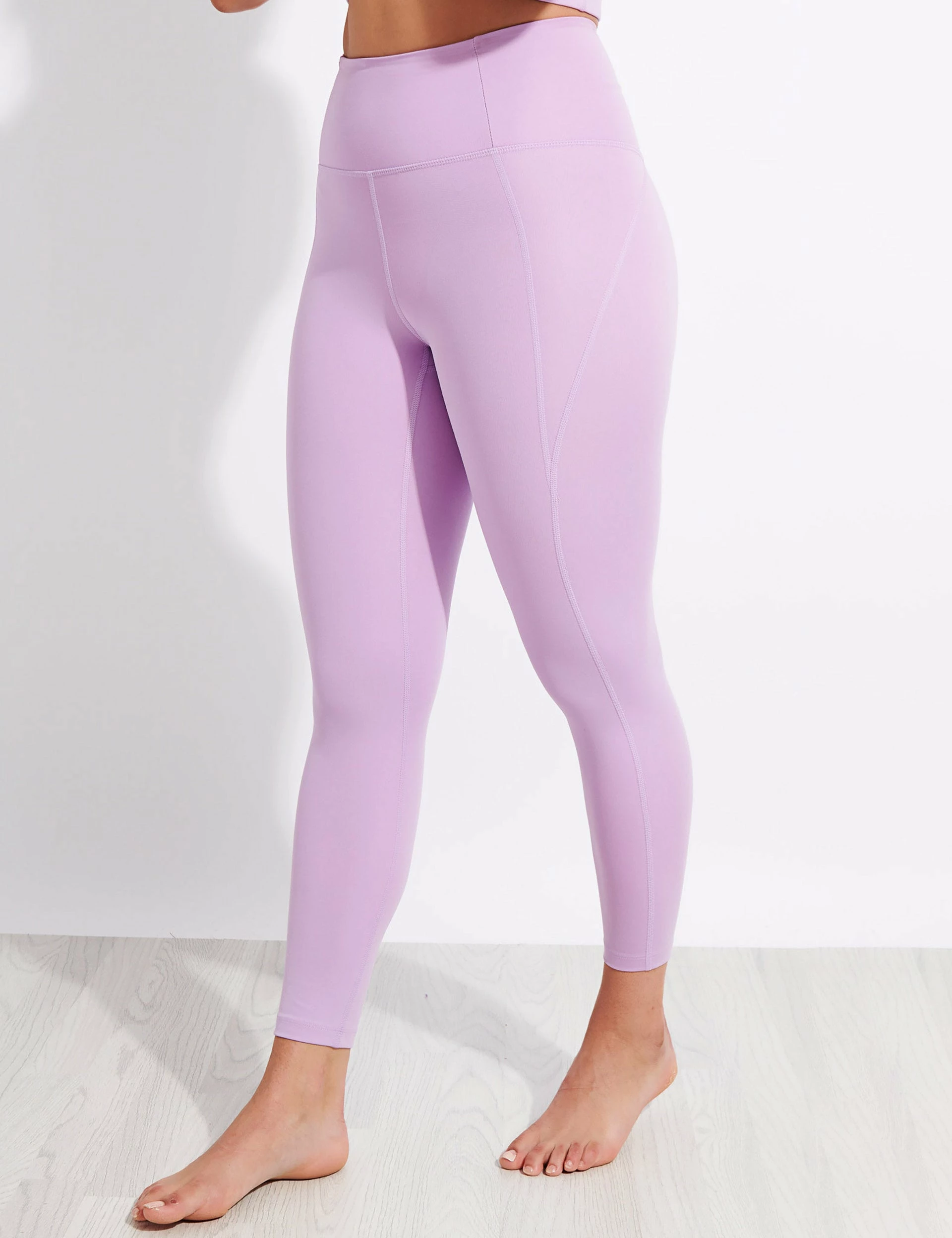 Girlfriend Collective Compressive High Waisted 7/8 Legging - Lilac