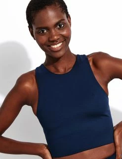 Girlfriend Collective Dylan Bra - Midnight