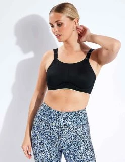 Extra High Impact Serious Sports Bra B-G - Black