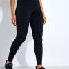 Exceed High Waisted Blackout Legging - Black