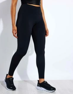 Exceed High Waisted Blackout Legging - Black