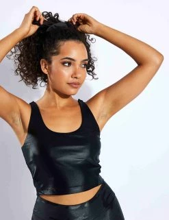 Korra Infinity Crop Top - Black