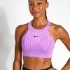 Nike Swoosh Phoenix Sports Bra - Rush Fuchsia/Fuchsia Dream