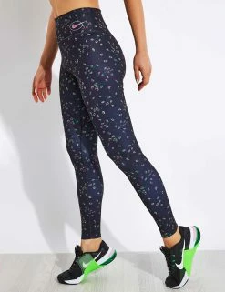 Nike Dri-FIT One Luxe Icon Clash Leggings - Black