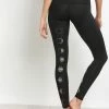Moon Dance Black Hot Pants