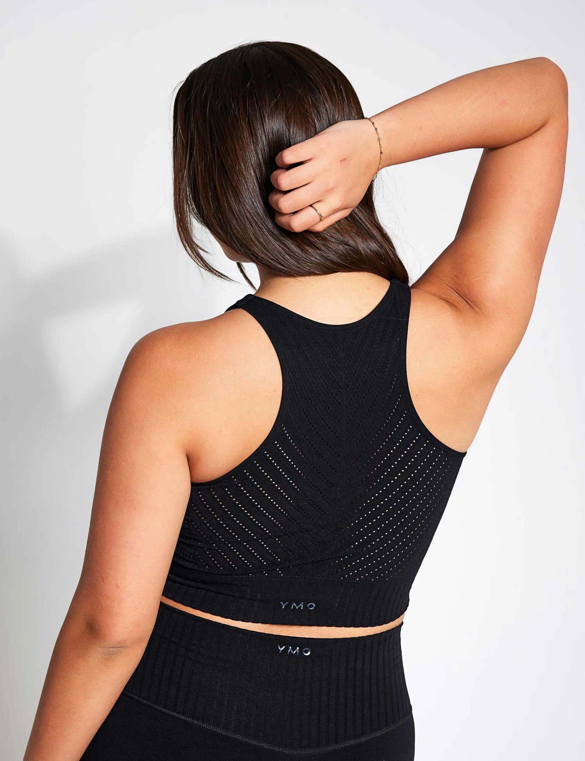 Full Circle Seamless Bra - Black - Image 3