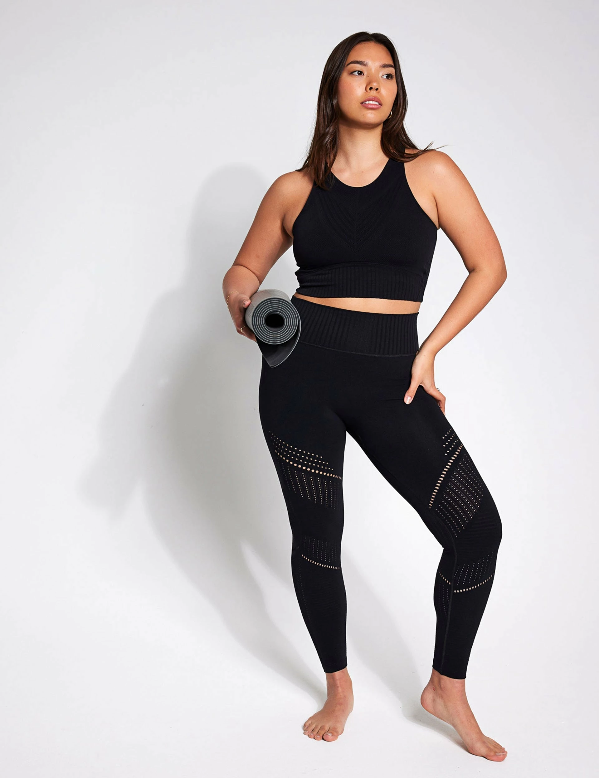 Full Circle Seamless Legging - Black - Image 2