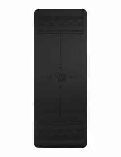 Paws Natural Rubber Yoga Mat 4mm - Black