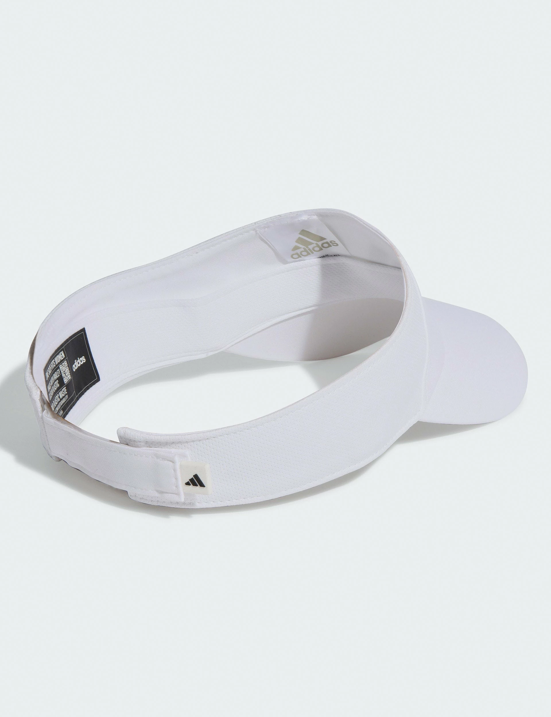 ADIDAS AEROREADY Visor - White/Black - Image 2