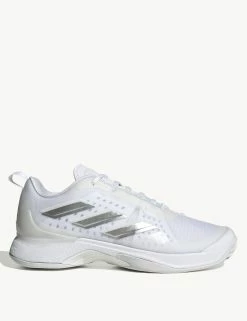 ADIDAS Avacourt Shoes - Cloud White/Silver Metallic