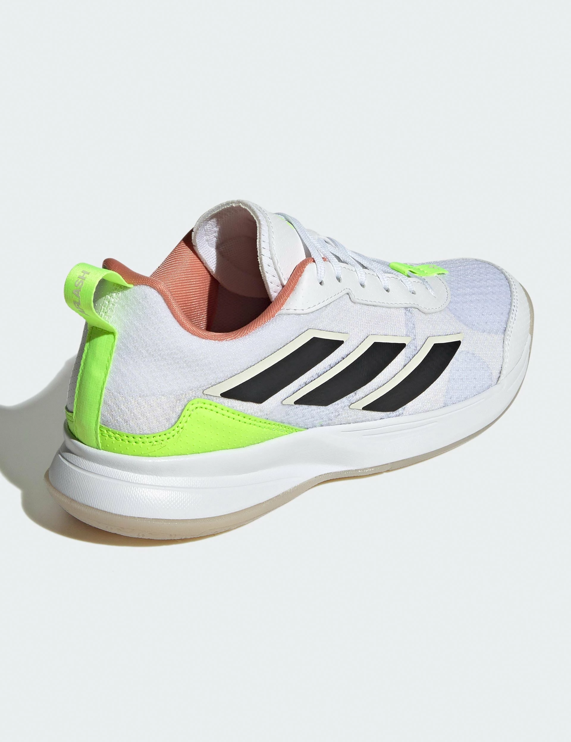 ADIDAS Avaflash Low Tennis Shoes - Cloud White/Core Black/Lucid Lemon - Image 3