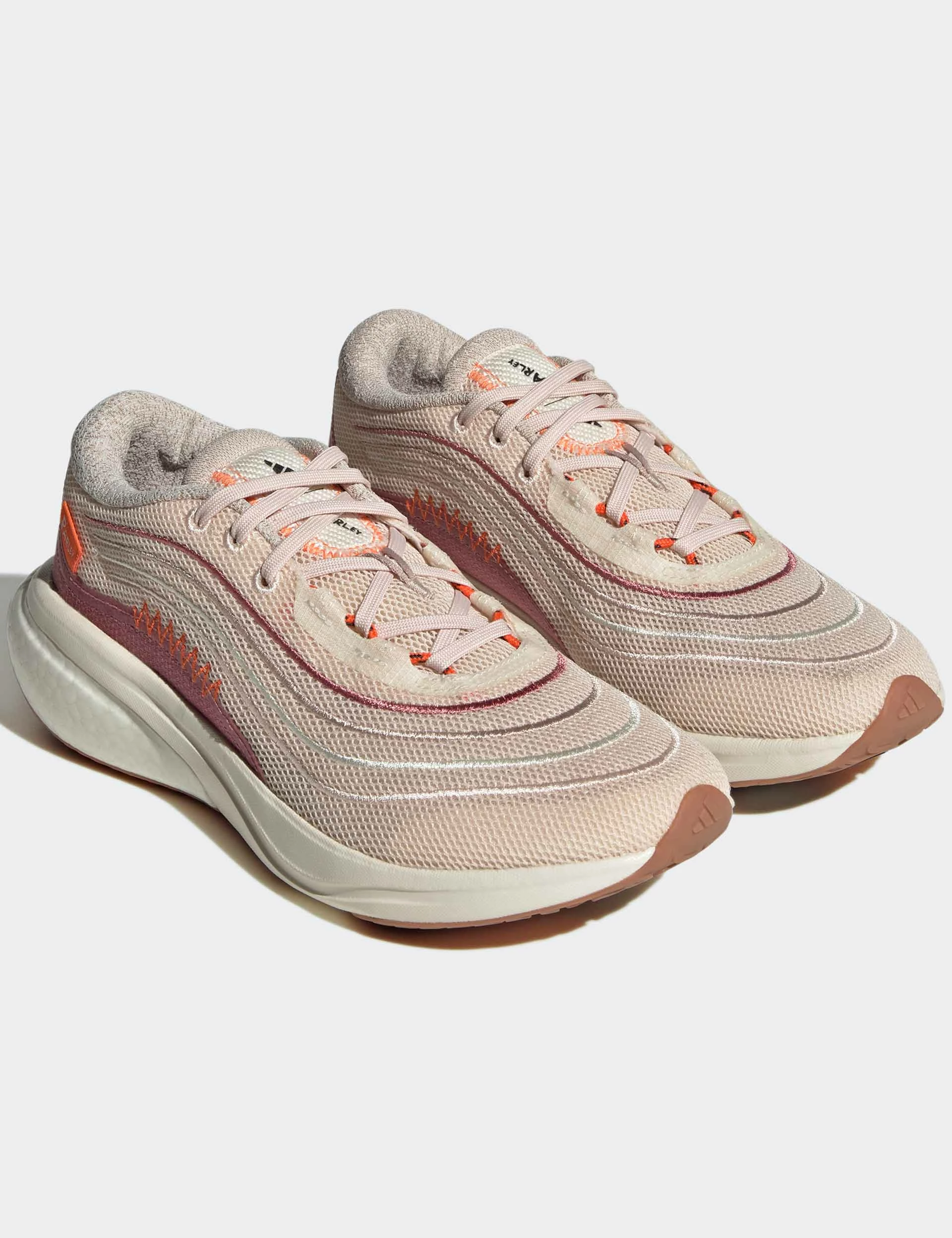 ADIDAS Supernova 2.0 X Parley Shoes - Wonder Quartz/Wonder Taupe/Linen Green - Image 3