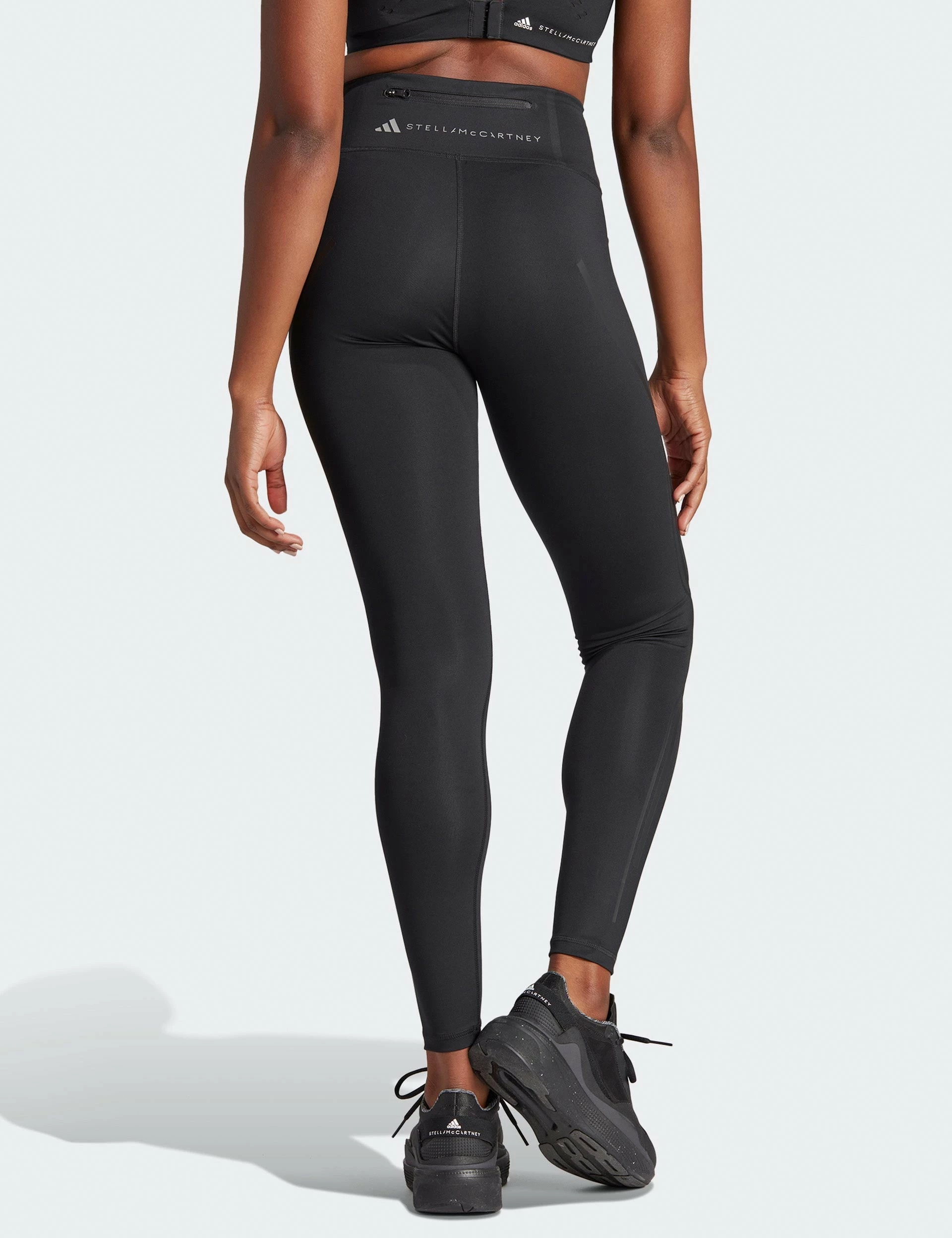 TruePace Running Leggings - Black - Image 2