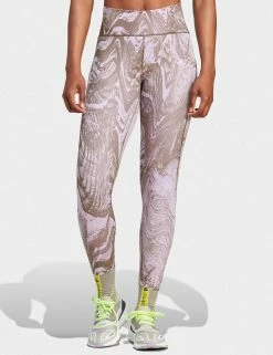 TruePurpose Optime Training 7/8 Leggings - Purple Glow/Olive