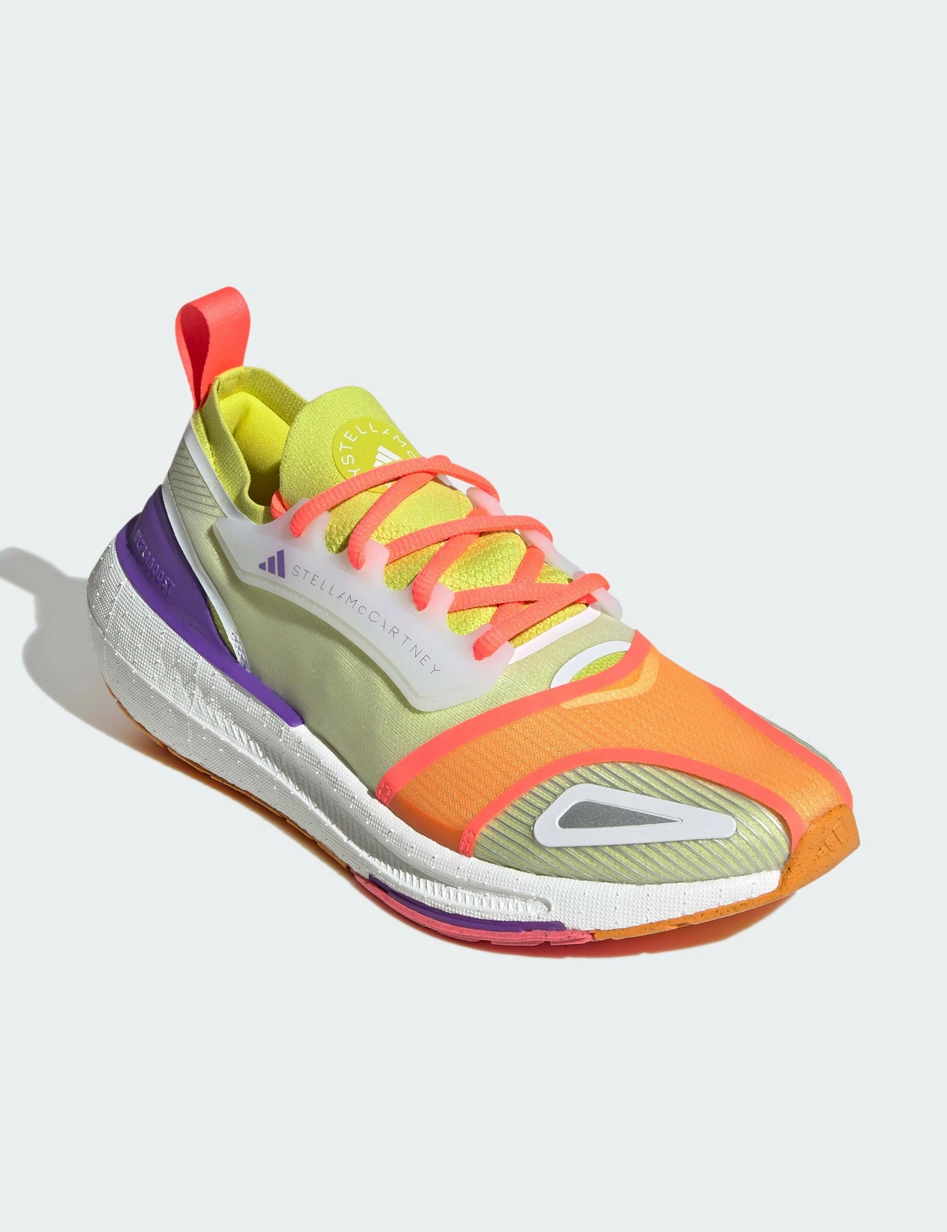 Ultraboost Light Shoes - Shock Slime/Unity Orange/Energy Blue - Image 2