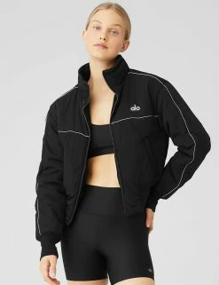 Drop Top Jacket - Black