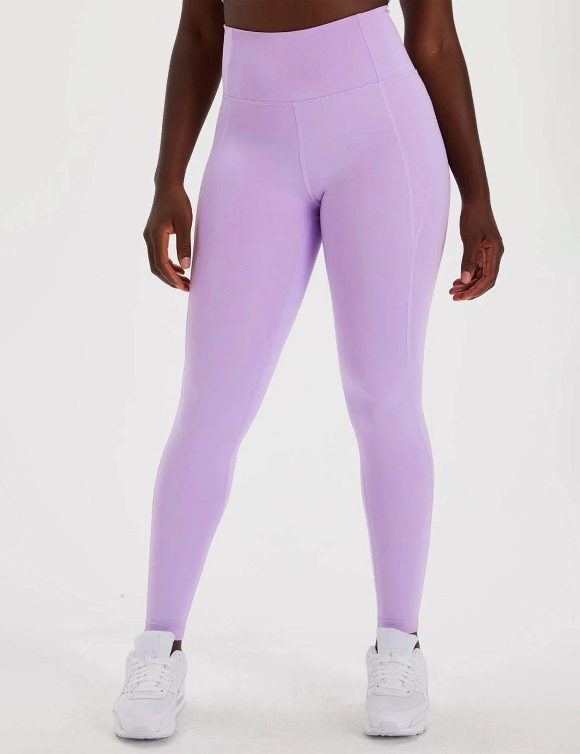 Girlfriend Collective Compressive High Waisted 7/8 Legging - Lilac - Image 5
