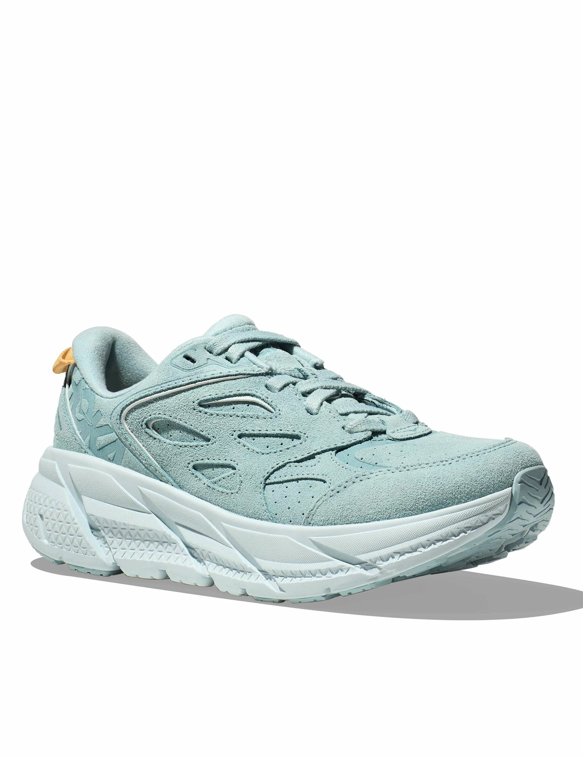 Hoka Clifton L Suede - Cloud Blue/Ice Flow - Image 2