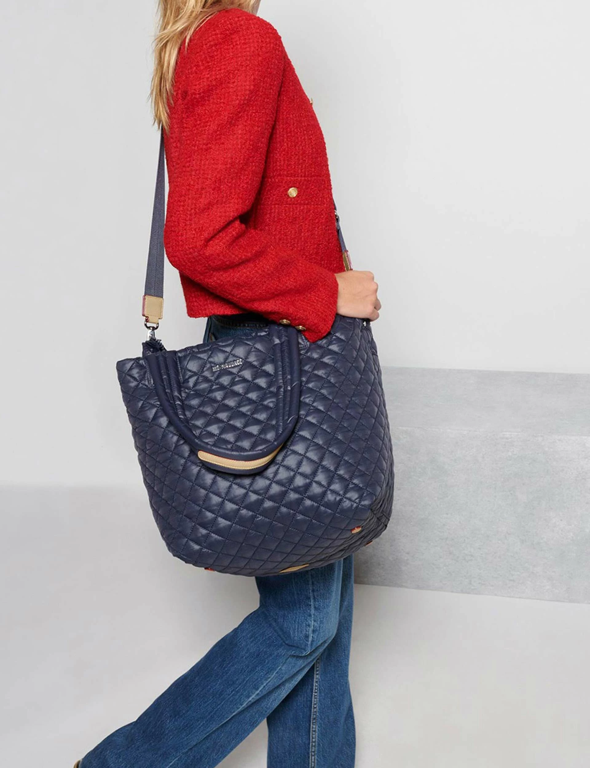 Medium Metro Tote Deluxe - Dawn Blue - Image 7