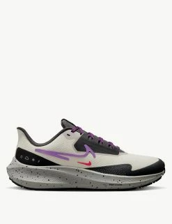 Nike Air Zoom Pegasus 39 Shield - Light Bone/vivid Purple-cobblestone