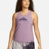 Nike Dri-FIT Trail Running Tank - Violet Dust/Purple Ink