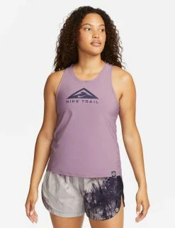 Nike Dri-FIT Trail Running Tank - Violet Dust/Purple Ink