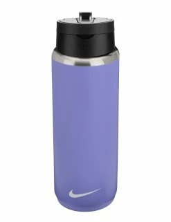 Nike Recharge Stainless Steel Straw Bottle - Light Thistle/Black/White | 710ml