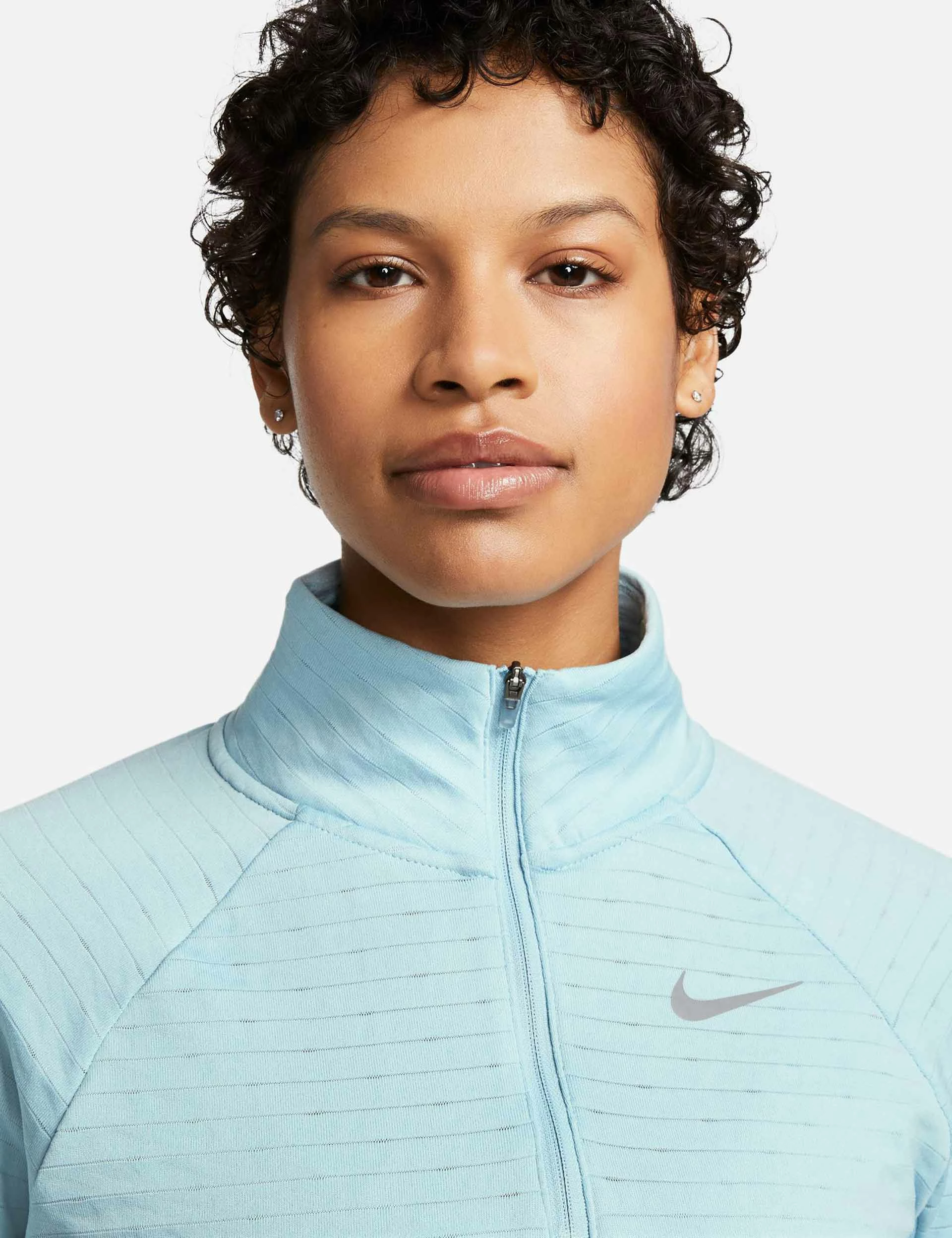 Nike Therma-FIT Element Running Top - Ocean Bliss - Image 3