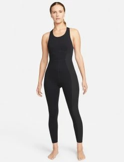 Nike Yoga Dri-FIT Luxe 7/8 Jumpsuit - Black