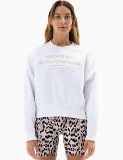 Base Down Sweat - Optic White