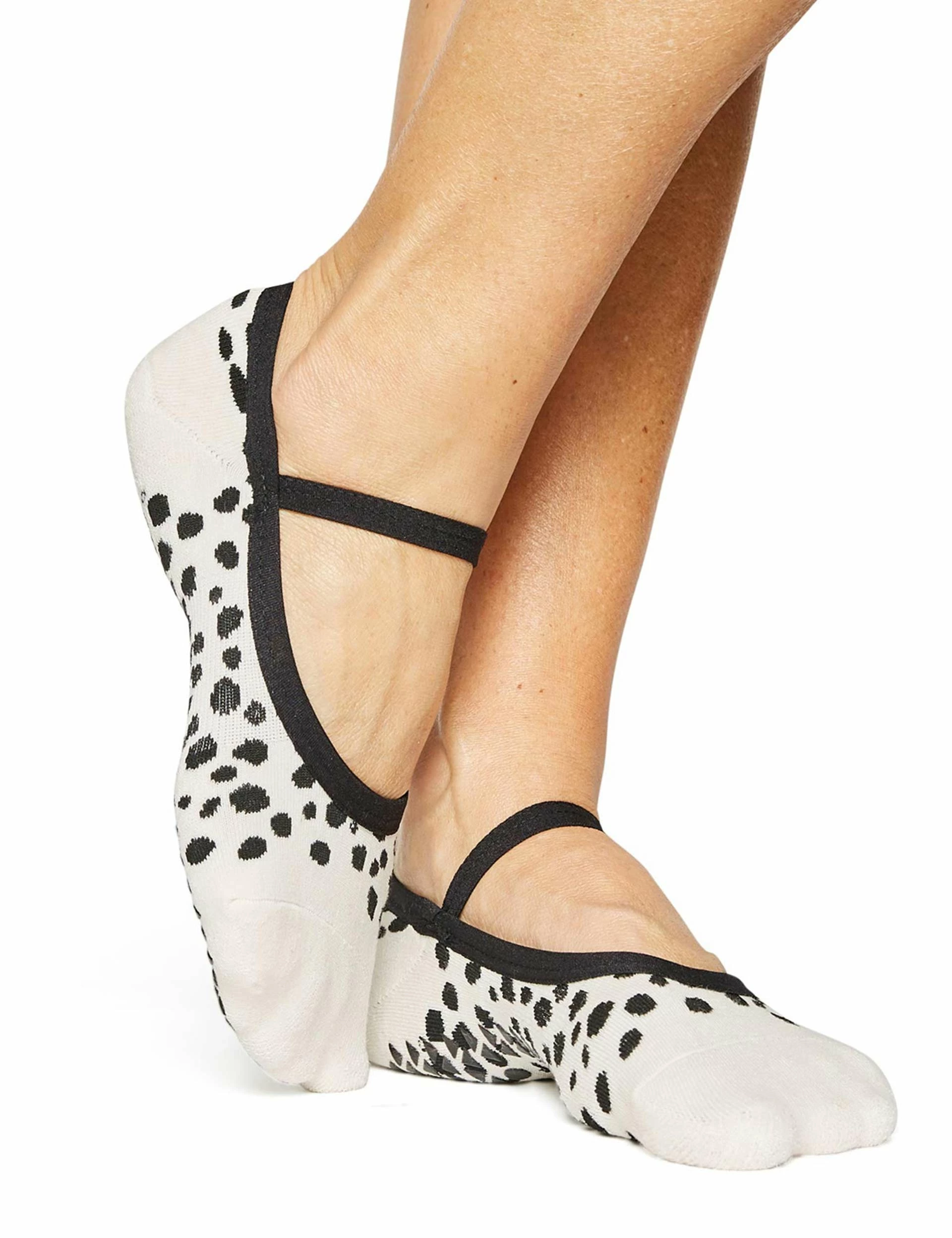 Dots Dance Grip Sock - Stretch Limo - Image 2