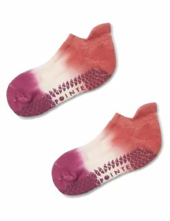 Wyatt Grip Sock - Rose
