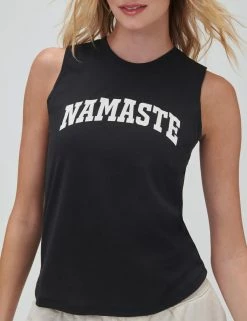 Spiritual Gangster Namaste Muscle Tank - Black