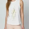 Spiritual Gangster Sacred Geo Muscle Tank - Stone