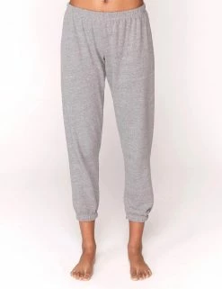 Spiritual Gangster SG Varsity Perfect Sweatpant - Heather Grey