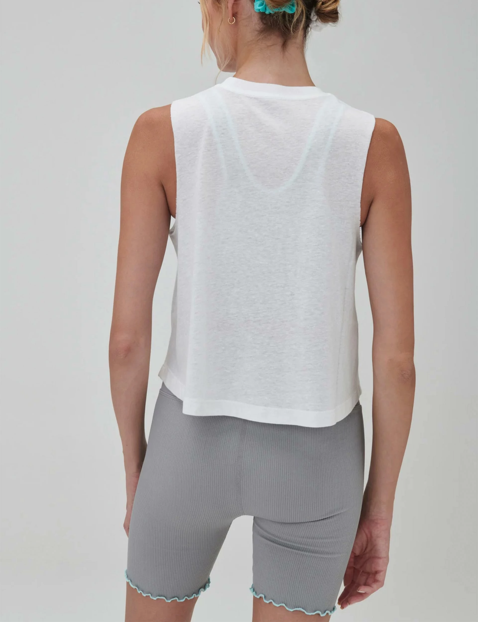 Spiritual Gangster Sunshine On My Mind Crop Tank - Stone - Image 3