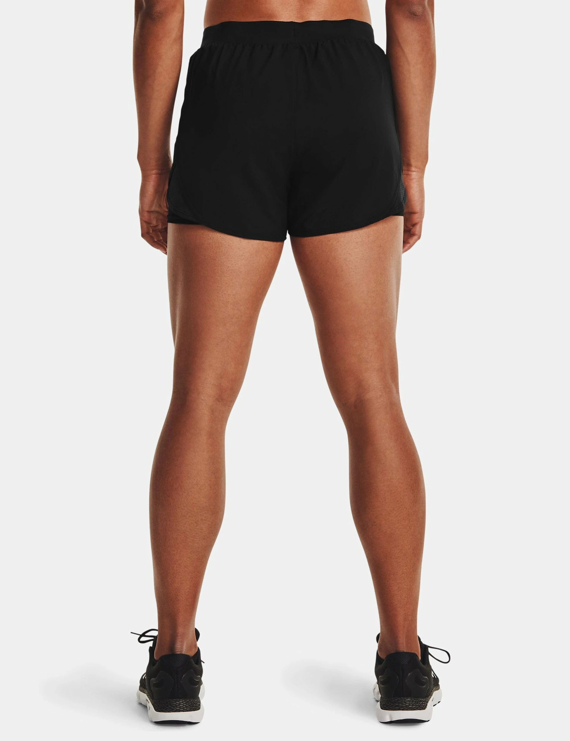 Under Armour Fly-By 2.0 2-in-1 Shorts - Black/Reflective - Image 2